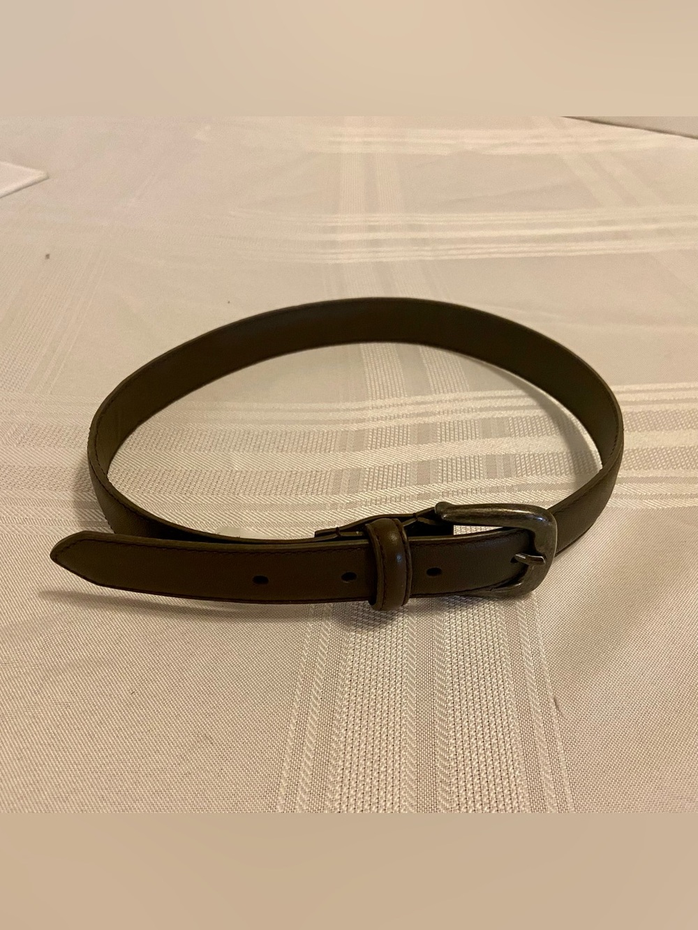Janie & Jack Classic Brown Belt - size 4/5